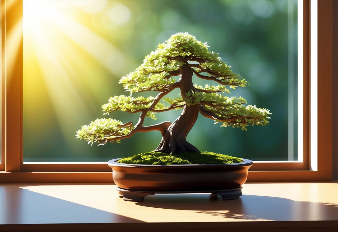 Wat is de rol van licht bij de verzorging van je Bonsai? Ontdek hoe licht de groei en gezondheid beïnvloedt