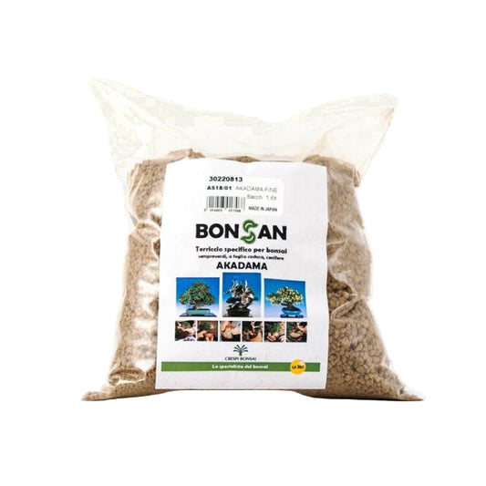 Fijne akadama bonsai potgrond - 1,6 liter