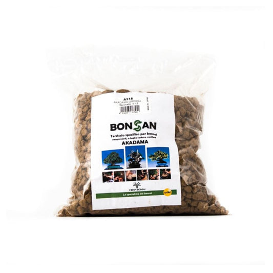 Grove akadama bonsai potgrond - 1,6 liter